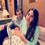 Sanjjanaa Instagram - How I make my baby sleep .. video out now on my you tube - @sanjjanaagalraniofficial . Also follow @princealarik on fb & insta ❤️ Karnataka, Bangalore