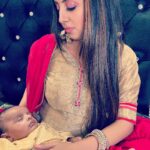 Sanjjanaa Instagram - How I make my baby sleep .. video out now on my you tube - @sanjjanaagalraniofficial . Also follow @princealarik on fb & insta ❤️ Karnataka, Bangalore