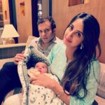 Sanjjanaa Instagram - How I make my baby sleep .. video out now on my you tube - @sanjjanaagalraniofficial . Also follow @princealarik on fb & insta ❤️ Karnataka, Bangalore