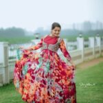 Sarayu Mohan Instagram - A happy dress indeed🥰 Wearing @denairaboutique ♥️ Click @_story_telle__r