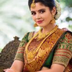 Soundariya Nanjundan Instagram - இனிய ஓணம்🍃🍁 . #happyonam #onam . . . Makeup& Hair- @bridal_makeup_artist_pushpa Photography- @george_ferna_photography Blouse - @sajna_bridal_wear_designer Location- @avmgardens . . . #soundariyananjundan #soundariya #nanjundan #soundarya #soundaryananjundan #chennai #tamilnadu AVM Gardens