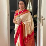 Suhasini Maniratnam Instagram - Wedding time. Kanjeevarams out. ❤️❤️❤️❤️❤️