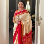 Suhasini Maniratnam Instagram - Wedding time. Kanjeevarams out. ❤️❤️❤️❤️❤️