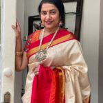 Suhasini Maniratnam Instagram - Wedding time. Kanjeevarams out. ❤️❤️❤️❤️❤️