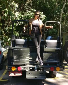 Tina Desai Instagram - For my first hike up a mountain, I chose a Brazilian rainforest. Possibly the best place to start? #tijuca #rainforest #mountainhike #southamerica #firsthike #foreveronvacation