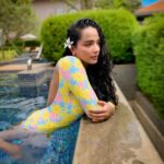 Tuhina Das Instagram - When it's a weekday and you are still thinking about the last vacation! 😂 #vacaymode #poolwear #tuhinadas Hilton Goa Resort