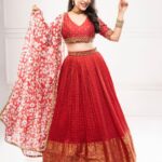 Varsha Bollamma Instagram - Red and white, ready to fight. Good night, sleep tight. 🤓🤓 . Styled by @officialanahita 🌹 Outfit: @sindhureddyofficial 🌺 Jewellery: @rubans.in 🌹 Pic: @shareefnandyala 🌺 MUA and hair @fairies_and_brides 🌹