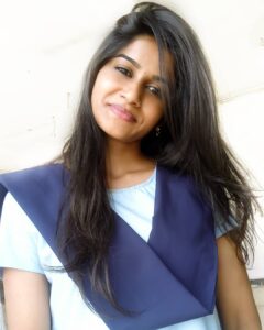 Aadhirai Soundarajan Instagram - Missing Those Days😞 . . . #aadhiraisoundararajan #schoolgirl #schooluniform #schooldays #missingthosedays #enjoyeverymoment #positivity #love #loveyourself #kollywoodactress #kollywood #cinema #actorslife