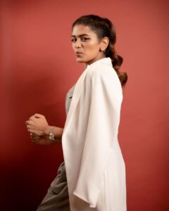 Aditi Shankar Instagram - Clearly, I couldn’t pick just one photo to post from this day 

#viruman promotions 

Styled by: @dr.vinothinipandian
Photographed by📸 : @kiransaphotography 
Outfit👗: @zara 
MUAH💄: @vishalcharanmakeuphair @hairbyradhika