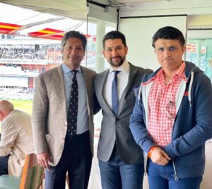 Aftab Shivdasani Instagram - Such a pleasure being at the home of cricket. 🏏 
A cracker of a game. 
#indvseng #grateful #bucketlist