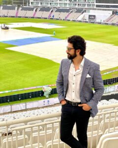 Aftab Shivdasani Instagram - A pleasure and an honour to support our country here. 
🇮🇳🏏🏆🙏🏼
 #wtc21 #vandematram #grateful