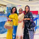 Amrutha Nair Instagram - Happy Moments ❤️😍3 Generations😀 Lulu Mall Trivandrum