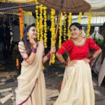 Amrutha Nair Instagram - ❤@reshma_s_nair_official Attire : @pradwana Pic @noobin_johny Thiruvananthapuram, Kerala, India