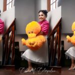 Amrutha Nair Instagram - With ma chellakutty❤ Pic @colorpadam_photography @vipinjkumar 👗 @nikkie__design_studio MUA @roshnistvm Thiruvananthapuram, Kerala, India