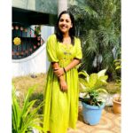 Amrutha Nair Instagram - Green💚 👗 @_evana_by_dil