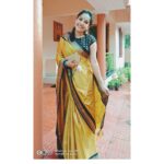 Amrutha Nair Instagram - 😍 Saree @kabilesh_collection Thiruvananthapuram, Kerala, India