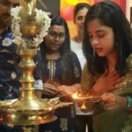 Amrutha Nair Instagram - Heartiest Congratulations on the opening of the newest franchise of Deep Ink Tattooz in Trivandrum. May you continue to prosper and rise higher in your endeavors for the success of this wonderful franchise. All the luck for you and your new adventure. Your hard work paid off and it's time for a wonderful and joyful celebration Saree @adalynn_wardrobe @thedeepinktattooz_tvm @thedeepinktattooz@kuldeepkrishna369 @earth_and_garden Pattom