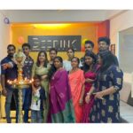 Amrutha Nair Instagram - Heartiest Congratulations on the opening of the newest franchise of Deep Ink Tattooz in Trivandrum. May you continue to prosper and rise higher in your endeavors for the success of this wonderful franchise. All the luck for you and your new adventure. Your hard work paid off and it's time for a wonderful and joyful celebration Saree @adalynn_wardrobe @thedeepinktattooz_tvm @thedeepinktattooz@kuldeepkrishna369 @earth_and_garden Pattom