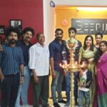 Amrutha Nair Instagram - Heartiest Congratulations on the opening of the newest franchise of Deep Ink Tattooz in Trivandrum. May you continue to prosper and rise higher in your endeavors for the success of this wonderful franchise. All the luck for you and your new adventure. Your hard work paid off and it's time for a wonderful and joyful celebration Saree @adalynn_wardrobe @thedeepinktattooz_tvm @thedeepinktattooz@kuldeepkrishna369 @earth_and_garden Pattom