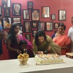 Amrutha Nair Instagram - Heartiest Congratulations on the opening of the newest franchise of Deep Ink Tattooz in Trivandrum. May you continue to prosper and rise higher in your endeavors for the success of this wonderful franchise. All the luck for you and your new adventure. Your hard work paid off and it's time for a wonderful and joyful celebration Saree @adalynn_wardrobe @thedeepinktattooz_tvm @thedeepinktattooz@kuldeepkrishna369 @earth_and_garden Pattom