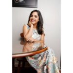 Amrutha Nair Instagram - 😉🥰🥰 👗 @nikkie__design_studio Thiruvananthapuram, Kerala, India