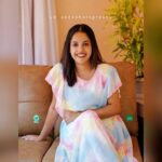 Amrutha Nair Instagram - "The greatest selfie is a peaceful smile, that always sees the world smiling back" 😍😍 👗 @zays_big_little shoot for @varietymedia_ 📸 @mujeeb_rahman_lewedd @lewedd_photography Thiruvananthapuram, Kerala, India