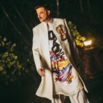 Anil Kapoor Instagram - Outfit of the night! Wearing : @anamikakhanna.in