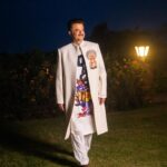 Anil Kapoor Instagram - Outfit of the night! Wearing : @anamikakhanna.in