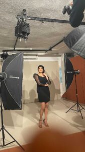 Anjena Kirti Instagram - When In doubt chill out 🦋
#BTS for a magazine Shoot coming soon..