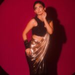 Anushka Sen Instagram - It’s Glow Season ⚡️ . Wearing: @kalkifashion @deme_love_ Styled by: @stylingbyvictor @sohail__mughal___ Makeup by: @sachinmakeupartist1 Hair by: @shab_qureshi786 Clicked by: @smileplease_25 Management: @guunjanvm