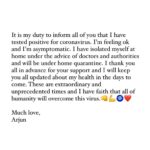 Arjun Kapoor Instagram - 🙏🏽