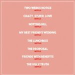 Arjun Kapoor Instagram - So @anshulakapoor has been complaining that all my recommendations were heavy duty.. here’s something different.. Presenting - Valentines in April 💖 Don’t forget to text your crush once you finish watching these. 🤓 P.S - maintain social distancing ⚠️ #ArjunRecommends #WeekendWatch 1. Two Weeks Notice #SandraBullock #HughGrant #MarcLawrence 2. Crazy, Stupid, Love #SteveCarell #RyanGosling @juliannemoore #EmmaStone @marisatomei @kevinbacon #GlennFicarra #JohnRequa 3. Notting Hill @juliaroberts #HughGrant #RogerMichell 4. My Best Friend’s Wedding @juliaroberts @camerondiaz @thehappyprincemovie (#RuperEverett) #DermotMulroney #PaulJohnHogan 5. The Lunchbox @irrfan @nimratofficial @nawazuddin._siddiqui #RiteshBatra 6. The Proposal #SandraBullock @vancityreynolds #AnneFletcher 7. Friends With Benefits #MilaKunis @justintimberlake #WillGluck 8. The Ugly Truth @katherineheigl @gerardbutler #RobertLuketic