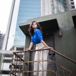 Ashika Ranganath Instagram - Shot by @vasukikarkone Make up @urjapatel_artistry Hair @makeup_by_sudha_baroi Accessories @akalpa_by_harshitha Outfit @zara Heels @stevemadden