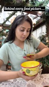 Bhanushree Mehra Instagram - So….which one of them is you ? 😃
.
.
.
.
.
.
#behindeveryphoto #foodblogger #foodpics #truestory #waitingtoeat