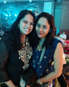 Deepa venkat Instagram - May god bless you with abundance, best of health, prosperity, good luck, happiness and peace of mind. Today, and everyday! 

To the person who has always stood by my side, constantly encouraged me and loved me unconditionally.. wish you a very happy birthday my dear @raghini.muralidharan

@artdirector_umesh and especially Navi kutty, whatteyy grand, colourful, absolutely entertaining and a fabulous evening!! 
Loved it!! You guys are the best😍

P.S.. did you notice the kutty vaalu here🙃