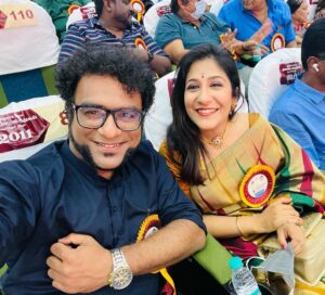 Haricharan Instagram - All geared up for Tamilnadu state awards.