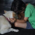 Isha Sharvani Instagram - It has been really special having Luca present for over a week while we have remounted SARI. He and our dog snowy have brought such love, playfulness and tenderness into the studio. He was curious and involved through about 7 hours a day of rehearsal each day, beaming, spontaneously playing or dancing as he felt it. He has realised the physical stamina and rigour involved in a dancers life, and his response has been to pamper me with daily foot massage. He says his hands will heal me, I think his love and presence already has. Feeling blessed to be a member of a family run company which allows to process to happen. ❤️♾️❤️ . 📸 @adarsh.prathap 🙏🏾 #ishasharvani #luca #motherson #thirdgeneration #dance