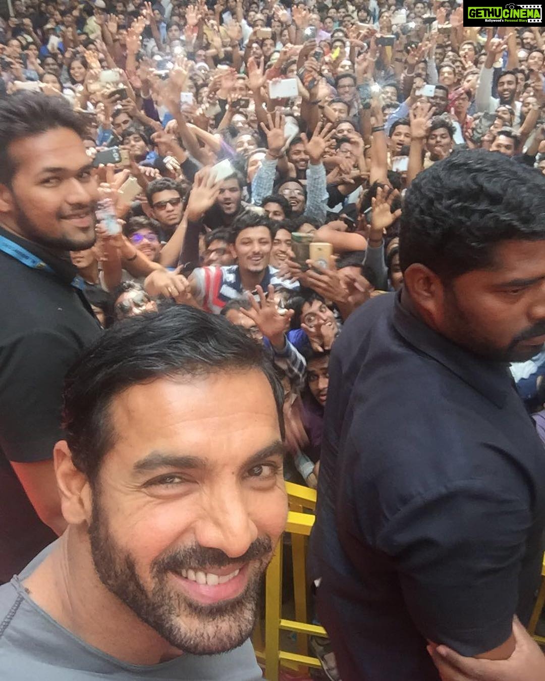 John Abraham Instagram - Last Day Of Promotions In Pune. Incredible ...