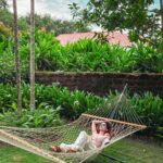 Karishma Sharma Instagram - While sleeping in a hammock, with the touch of a warm wind we remember why we are in love with the life! Outfit @label.sugar 🌞 Taj Fort Aguada Resort & Spa