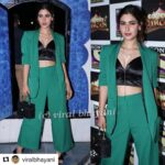 Karishma Sharma Instagram - #Repost @viralbhayani with @get_repost ・・・ #karishmasharma for @sonytvofficial #comedycircus bash Styled by @prashantmangasuli Makeup by @makeupartistrybysneha Suit by @fancypantsthestore