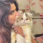 Karishma Sharma Instagram - Mr Snuggles is making me smile alot lately 🐈❤️😍 #pet #catsofinstagram #snuggles #petlovers