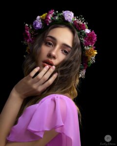 Maria Ryaboshapka Instagram - A few more pictures in this beautiful fine art portrait style that we created with photographer @swathysekaranphotographer. 

Gaffing: @saravananistills
Stylist: @puraniii
Mua: @kalwon_beauty 
Hair: @ganesh_hair_architect
Clothing @thedressshopchennai