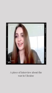 Maria Ryaboshapka Instagram - About native, about what hurts. About the beloved country at war🇺🇦

See the full interview at the link:

https://youtu.be/oM18nsnVStE

#mariariaboshapka #ukrainianactress #SK20 #ukraine #sureshbabudaggubati #puskurrammohan #EditorPraveen  #Narayandasnarang