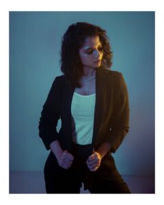 Namita Krishnamurthy Instagram - Saturday night fever.

Photography: @suraj_desur_photography
Styling: @devikaspradip
MUA: @ayshwarya_raj

#namitakrishnamurthy #retrovibes #saturdaynight #curlygirl