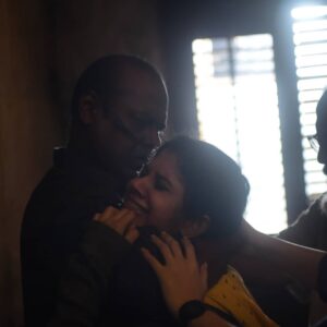 Namita Krishnamurthy Instagram - While it was completely outside of my comfort zone to play a character as layered and innocent as Mathi, I think most of my learning experience in #NovemberStory came from the powerhouse actors I had an opportunity to share screen with. @tamannaahspeaks is kind, considerate, and as bold as she is beautiful. #Pasupathy sir is probably the most intelligent artist I've had the chance to share screen with - the conversations we had during these days are those I will forever cherish. @g.m.kumar was a riot from start to finish. His zeal for life and energy was infectious on set. 

During the grueling climax sequence (which was shot over several days), it was Pasupathy sir's generous offers of mutton soup, GM's wisdom, and Tamannaah's super effective massage therapy that kept me going. Not to mention the other lovely actors I got to meet: @nish_naidu, @theferass, @itspooranesh, @pujitha_devaraju and the sweetest @janisuresh73. It was wonderful sharing this journey with all of you!

PS - Keep swiping till the end for a bonus video of @tamannaahspeaks giving me the best shoulder massage possible. 😂

Thanks to @suraj_desur_photography for patiently capturing these incredible moments!

#behindthescenes #namitakrishnamurthy #tamilwebseries #Triples