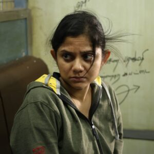 Namita Krishnamurthy Instagram - After many months of toil and trouble, #NovemberStory is finally out on @disneyplushotstarvip today. Thank you to @indhra_subramanian (man with the plan right here) and the incredible team for pulling off this epic story. I have only gratitude, love, and respect for all of you.

My character has almost no dialogue in this series and I think that was the trickiest and most satisfying bit about playing Mathi. She is all heart and all joy. I hope you guys enjoy watching this show as much as we did making it. Give it a watch immediately and don't forget to let us know what you thought. 💛

📸 @suraj_desur_photography

#NovemberStory #namitakrishnamurthy #behindthescenes #tamilwebseries #Triples