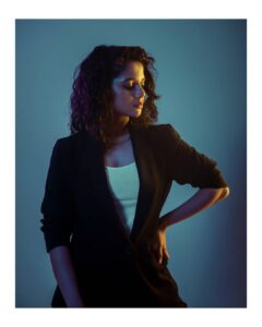 Namita Krishnamurthy Instagram - Saturday night fever.

Photography: @suraj_desur_photography
Styling: @devikaspradip
MUA: @ayshwarya_raj

#namitakrishnamurthy #retrovibes #saturdaynight #curlygirl
