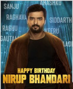 Neetha Ashok Instagram - Happiest birthday Niruuuppppp!! Wishing you the bestest ❤️ @nirupbhandari 🤗🤗