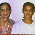 Neetha Ashok Instagram - Happy birthday Dhodamma (Ajji or grandmother) our youngest family member 😜❤️ This picture was taken in 2002 😁 so it throwback to 17-18 years before me and Anna had braces to our teeth 😄😄😄 Kota, Kundapura