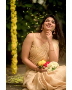 Pragya Nagra Instagram - Happy Vishu🌸

Costumes - @ivalinmabia
Stylist - @priyaregan_mb
Photography - @camerasenthil
Makeup - @jiyamakeupartistry
Hair - @rakmakeupartistry
Shoot organised by @rrajeshananda

#onam #kerala #onamcelebration #happyonam #keralagram #malayali #mallu #keralatourism #onamspecial #keralasaree #malayalam #keralafood #keralagodsowncountry #keralam #kochi #keralaattraction #keralaphotography #onamsaree #godsowncountry #onamfestival #saree #onamvibes #keralagram #onamission #onamcollection #onamsadhya #onamusically  #onamdresscode #traditional